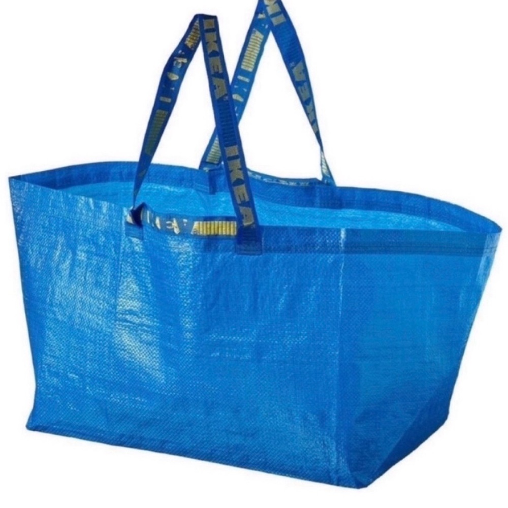 Set Of 4 IKEA Blue Tote Bag- Set of 4!! - Picture 2 of 7